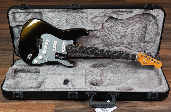 Fender American Ultra II Stratocaster, Ebony Fingerboard, Texas Tea