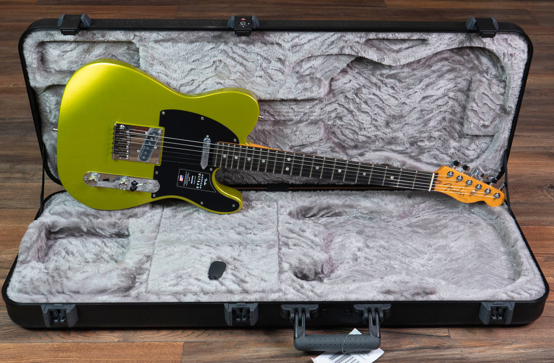 Fender American Ultra II Telecaster, Ebony Fingerboard, Solar Flare