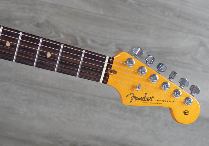 Fender Ultra Luxe Stratocaster, diapasón de arce, Sunburst de 2 colores