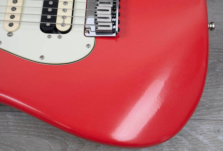 Fender Ultra Luxe Stratocaster, diapasón de arce, Sunburst de 2 colores