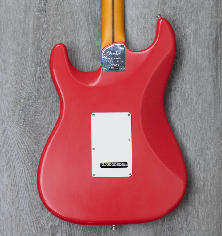 Fender Ultra Luxe Stratocaster, diapasón de arce, Sunburst de 2 colores