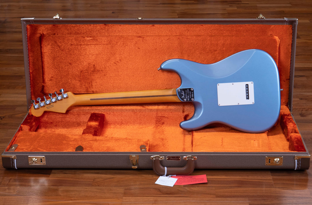 Fender Ultra Luxe Stratocaster, touche en érable, finition Sunburst bicolore