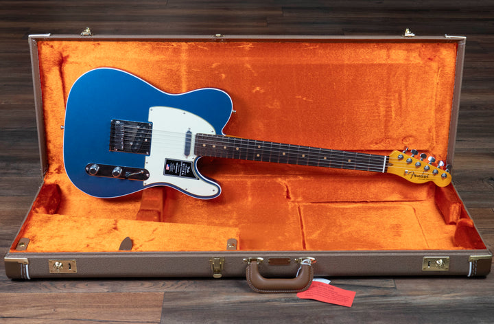 Fender American Ultra Luxe '60s Telecaster Custom, Rosewood Fingerboard, Lake Placid Blue