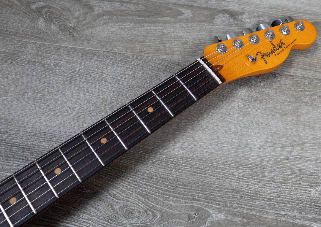 Fender American Ultra Luxe '60s Telecaster Custom, Rosewood Fingerboard, Lake Placid Blue