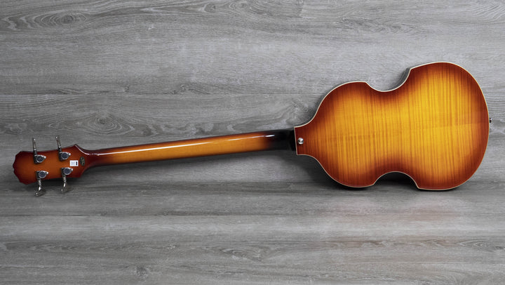 Bajo viola Epiphone, estilo vintage Sunburst