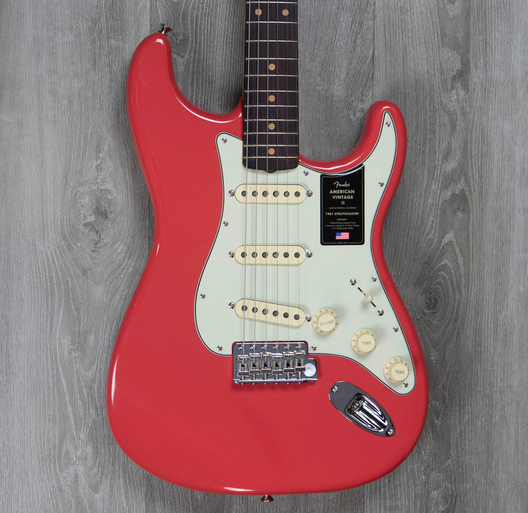 Fender American Vintage II 1961 Stratocaster, Rosewood Fingerboard, Fiesta Red