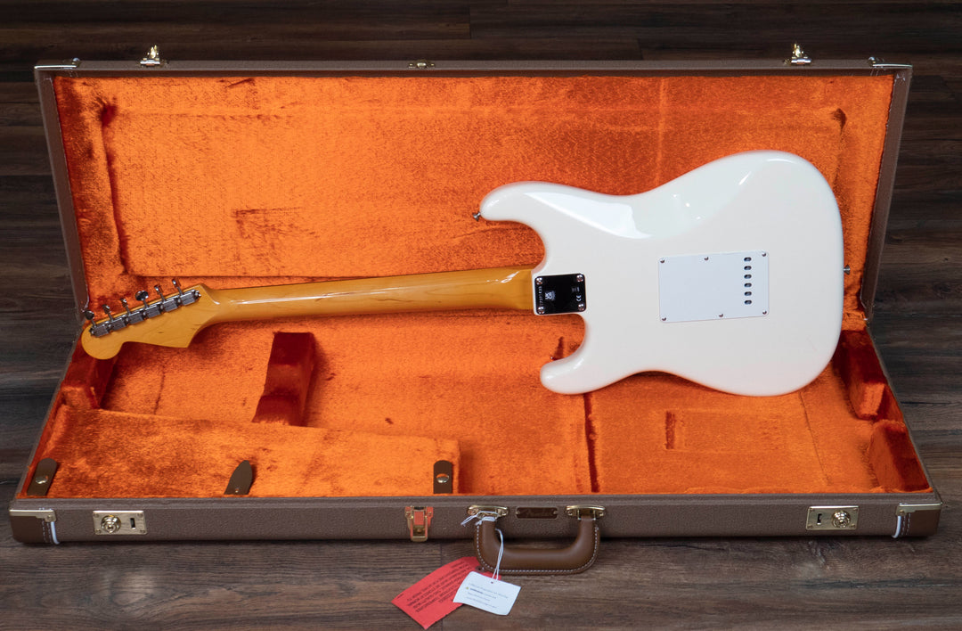 Fender American Vintage II 1961 Stratocaster, touche en palissandre, Olympic White