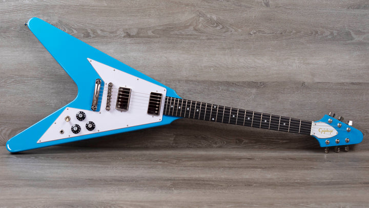 Epiphone Flying V 70s, Maui Blue