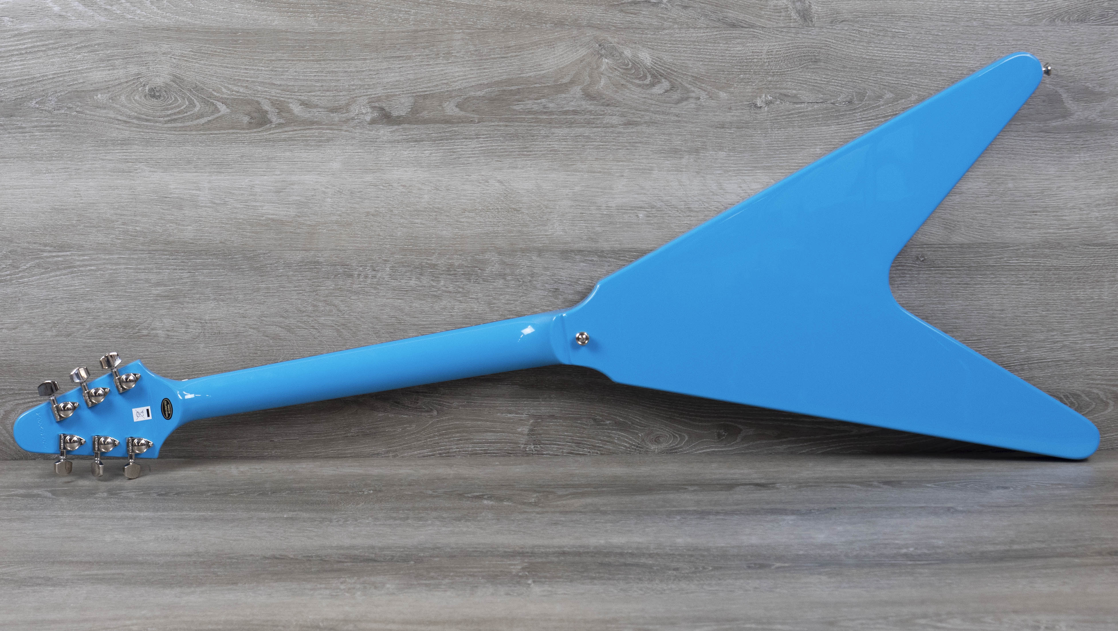 Epiphone Flying V 70s, Maui Blue – A Strings