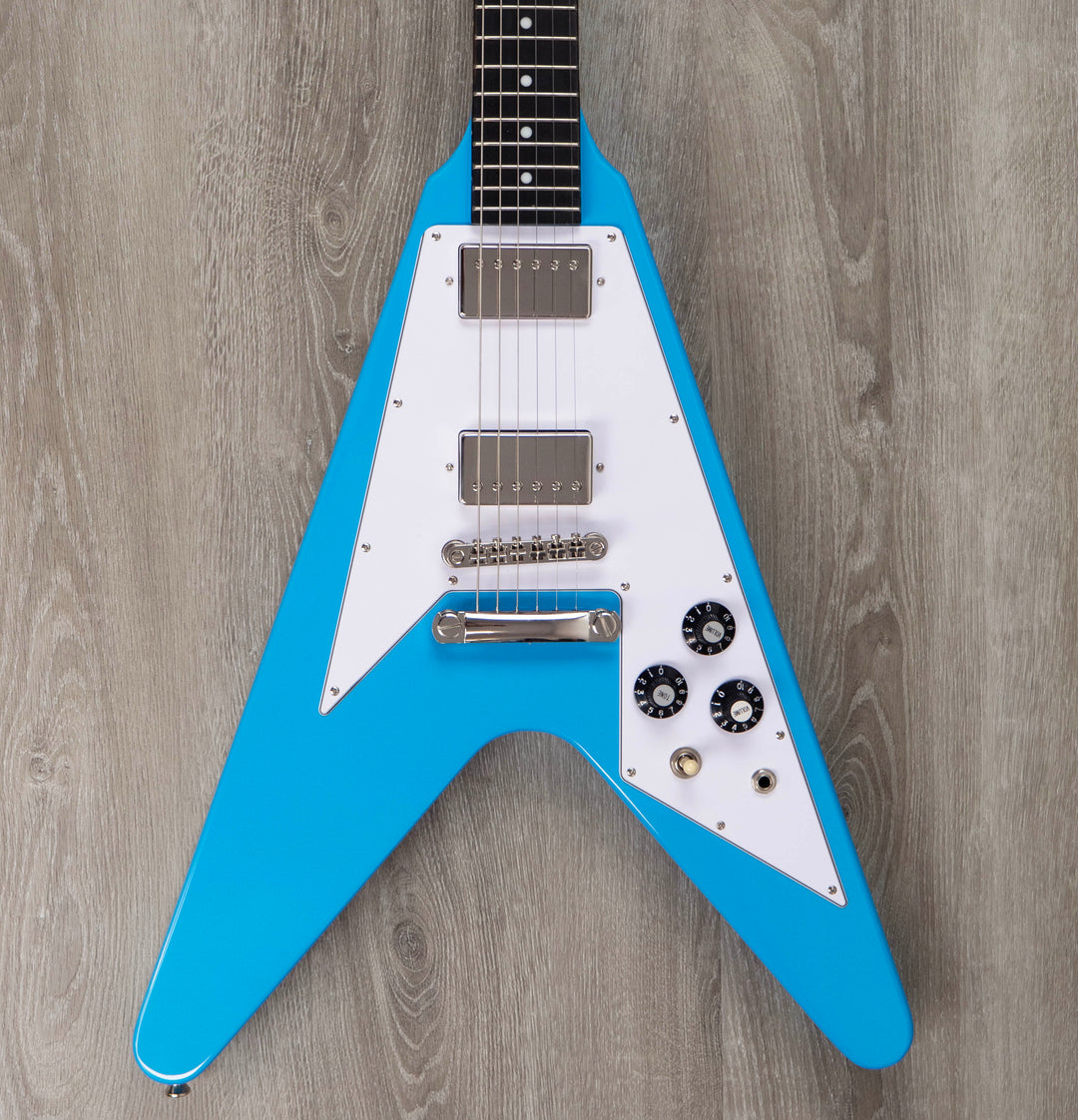 Epiphone Flying V 70s, Maui Blue