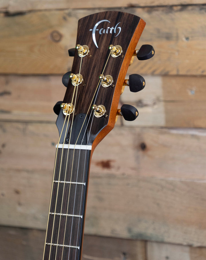Faith HiGloss 3 Venus Electro-Acoustic, 3-Piece Rosewood Back