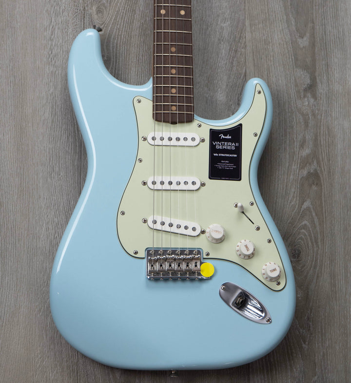 Fender Vintera II Road Worn '60s Stratocaster, Rosewood Fingerboard, Sonic Blue