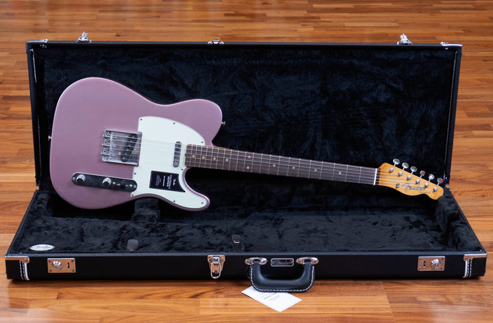Fender Vintera II Road Worn '60s Telecaster, Rosewood Fingerboard, Burgundy Mist Metallic