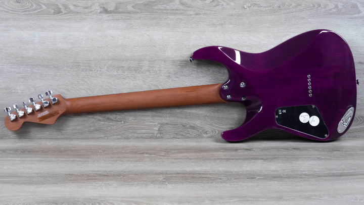 Charvel Pro-Mod Plus DK24 HH HT EB QM, Ebony Fingerboard - Violet Radiance