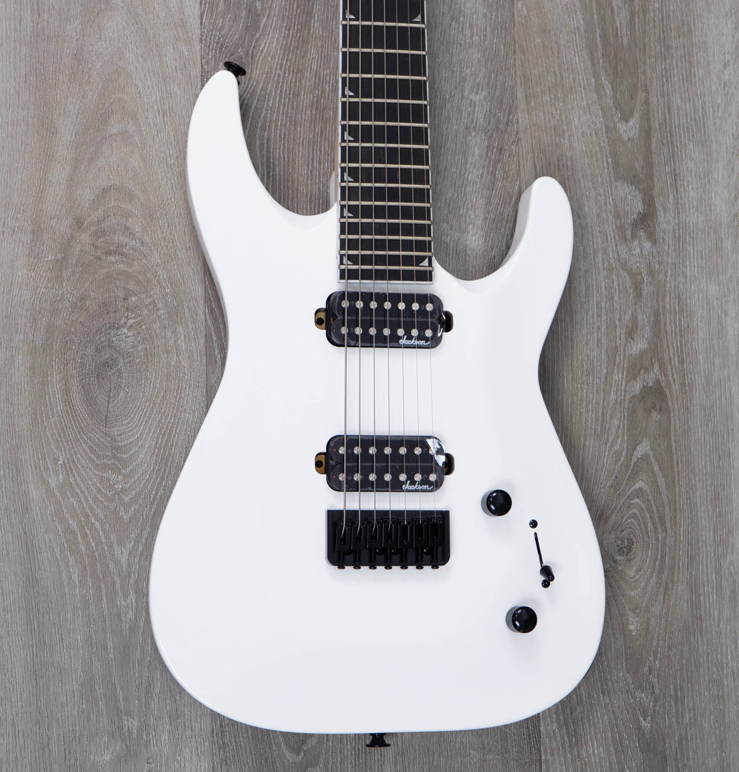 Jackson JS Series Dinky Arch Top JS32-7 DKA HT, Amaranth Fingerboard, Snow White