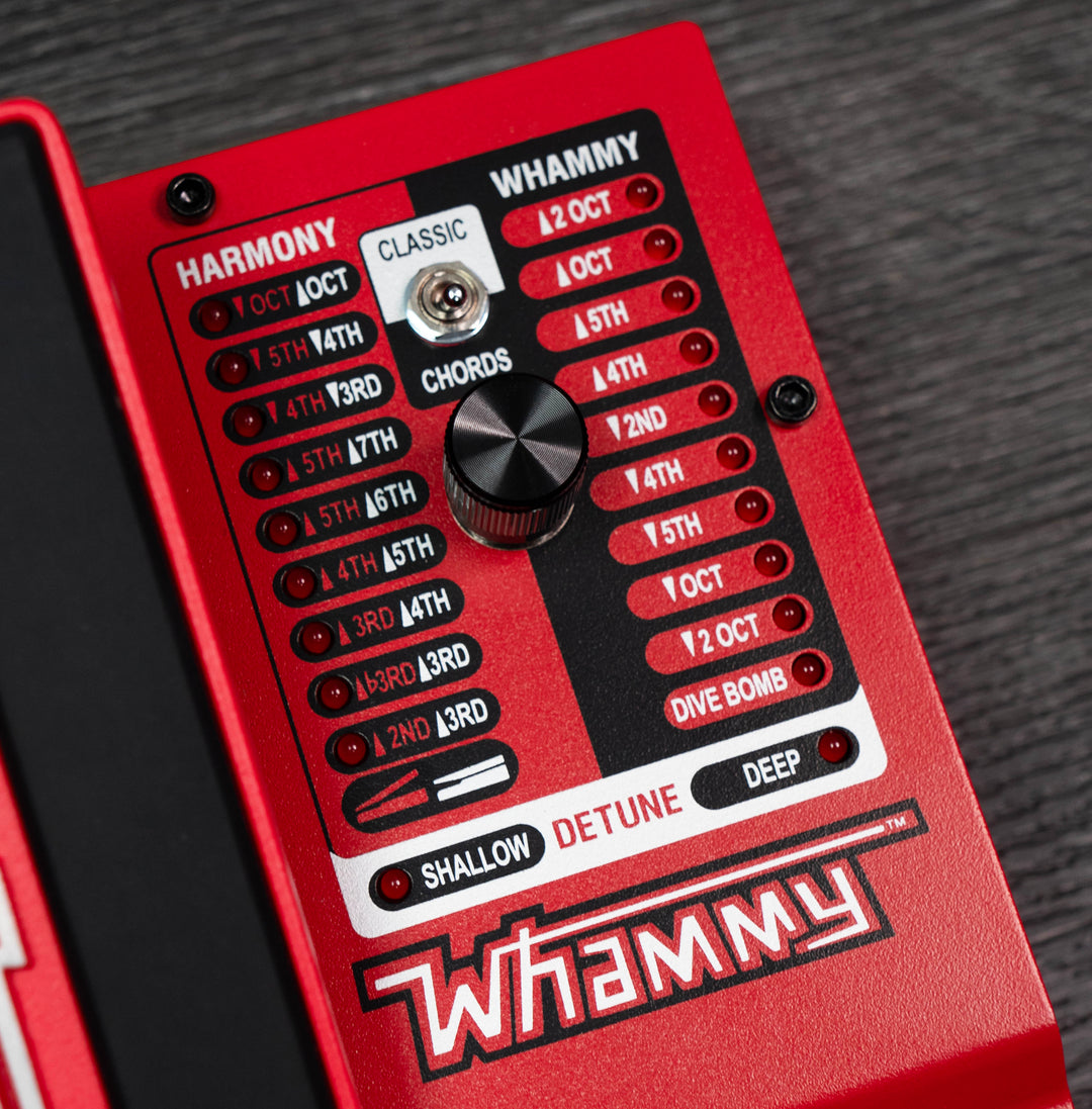 digitech whammy 5 pitch shift pedal Digitech Whammy 5 Pitch Shifting Effects Pedal – A Strings