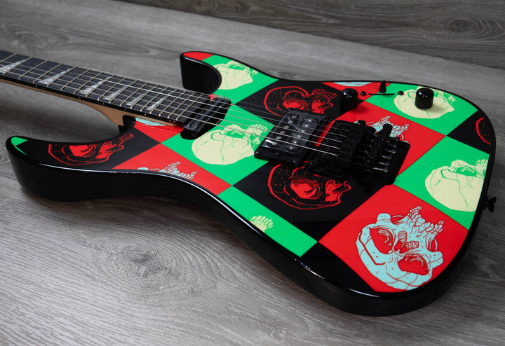 Jackson X Series Dinky DK1A, Amaranth Fingerboard, Warhol