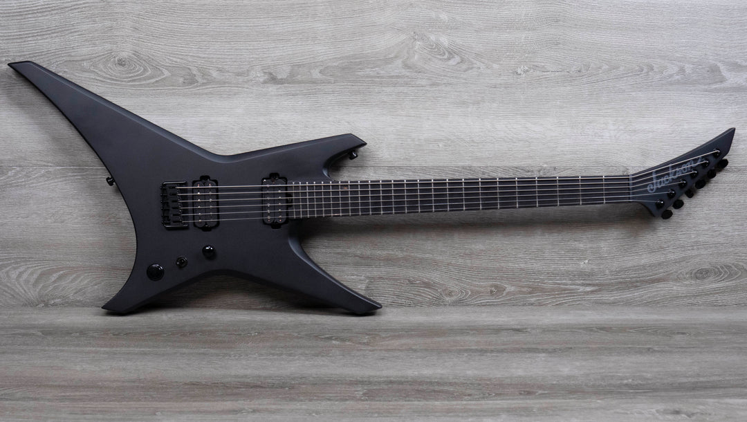 Jackson Pro Plus XT Warrior WR HT6 Baritone, Ebony Fingerboard, Satin Black