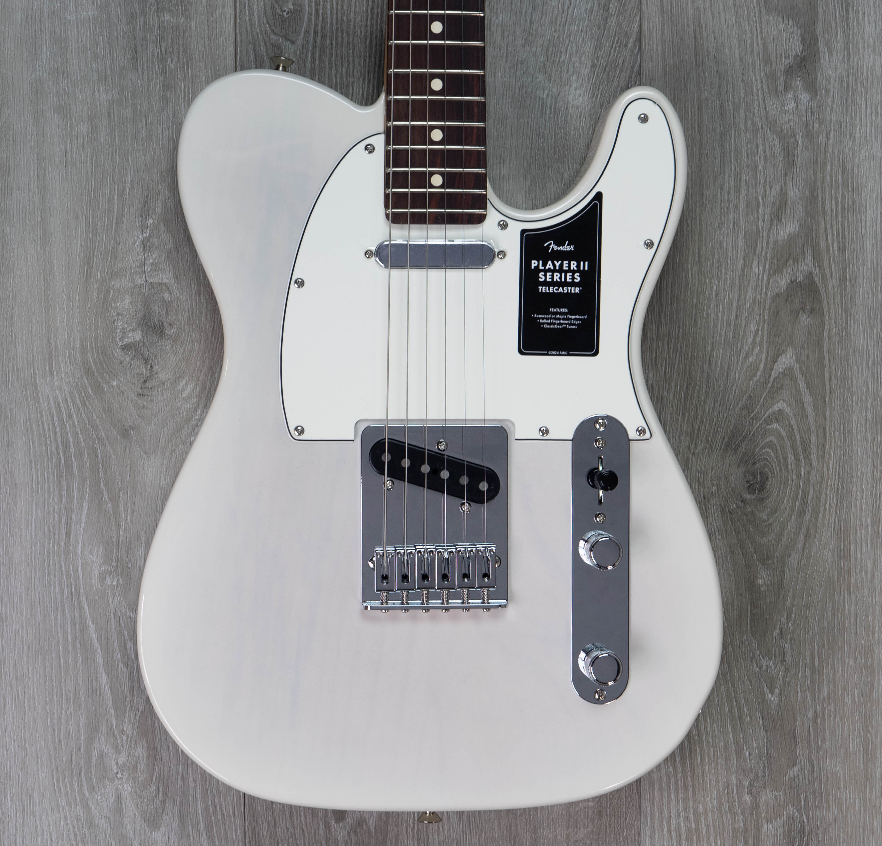Fender Player II Telecaster, Rosewood Fingerboard, White Blonde