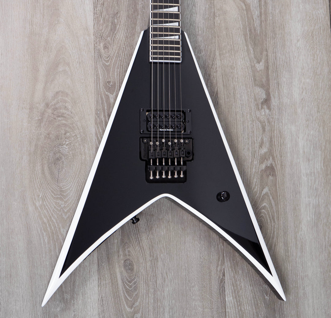 Jackson Pro Series Signature Wes Borland King V KV - Black With White Bevels