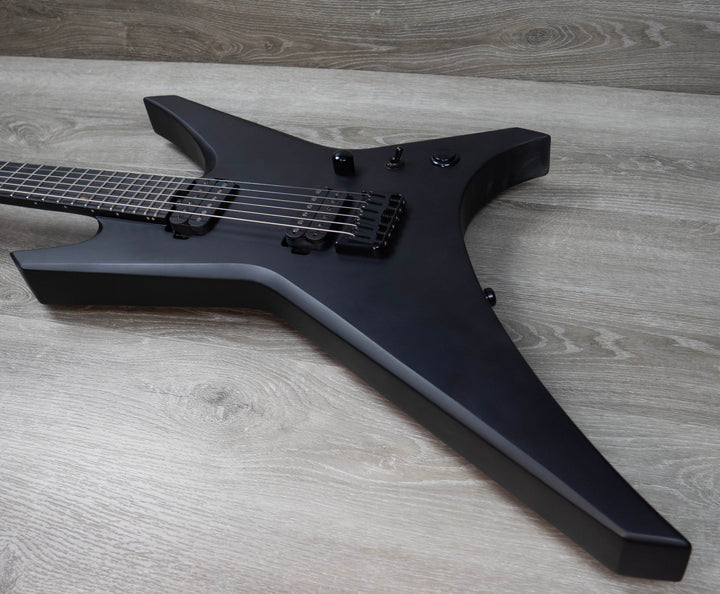 Jackson Pro Plus XT Warrior WR HT6 Baritone, Ebony Fingerboard, Satin Black
