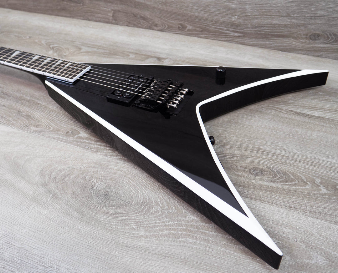 Jackson Pro Series Signature Wes Borland King V KV - Black With White Bevels