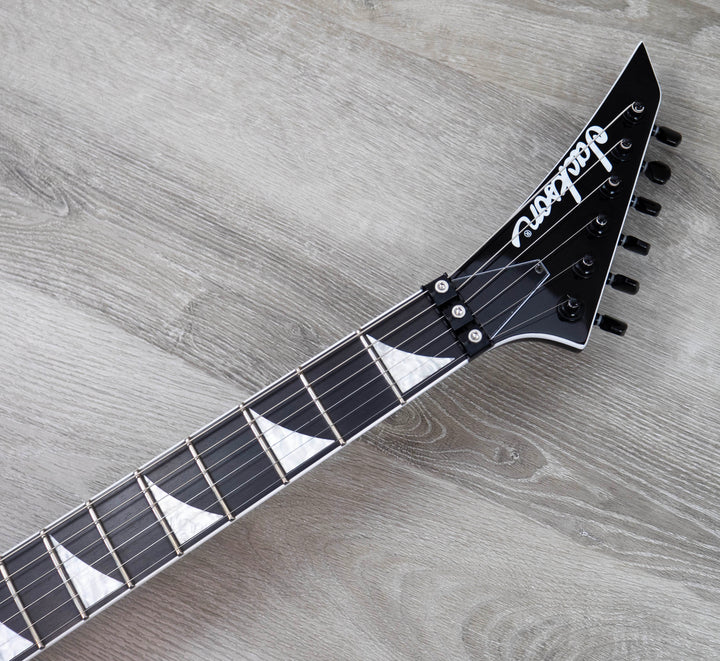 Jackson Pro Series Signature Wes Borland King V KV - Black With White Bevels
