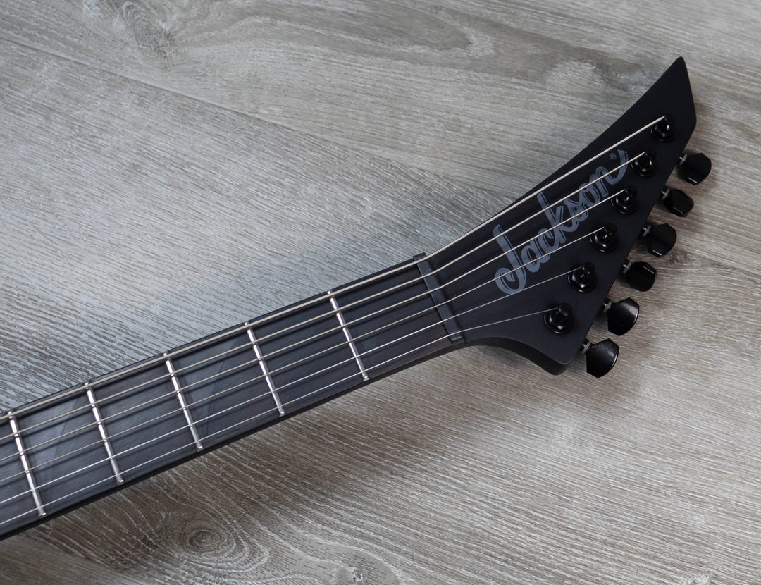 Jackson Pro Plus XT Warrior WR HT6 Baritone, Ebony Fingerboard, Satin Black