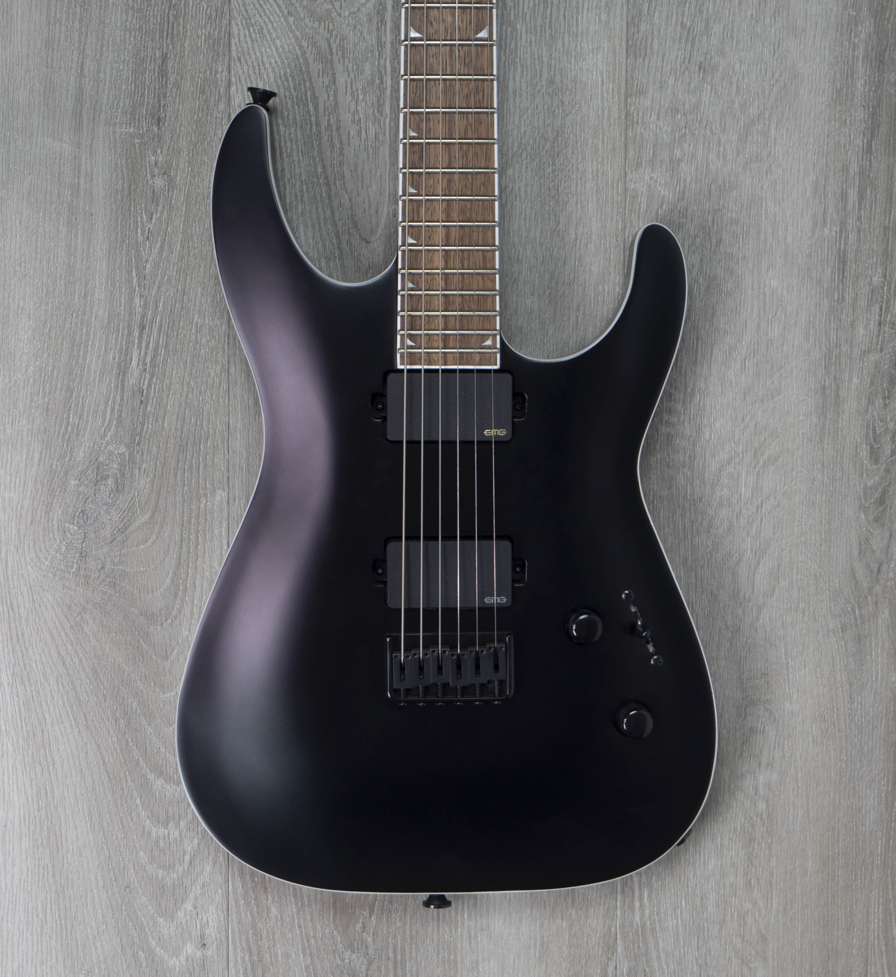 Jackson X Series Soloist SLA6 DX Baritone, Laurel Fingerboard, Satin Black