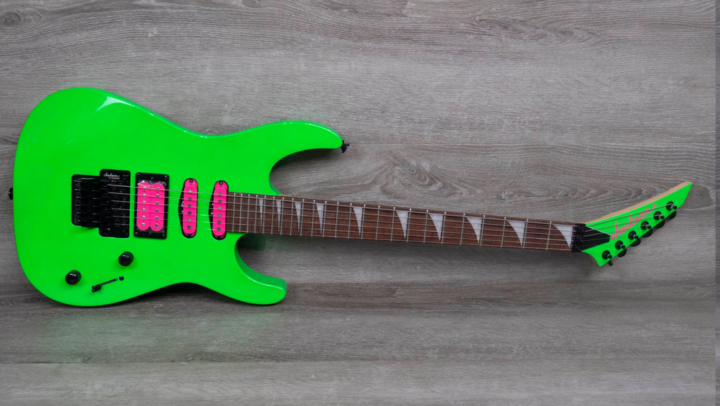 Jackson X Series Dinky DK3XR HSS, Laurel Fingerboard, Neon Green