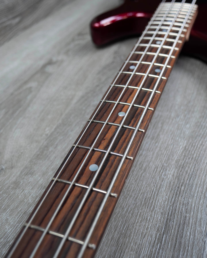 Basse électrique Yamaha TRBX174, rouge métallisé