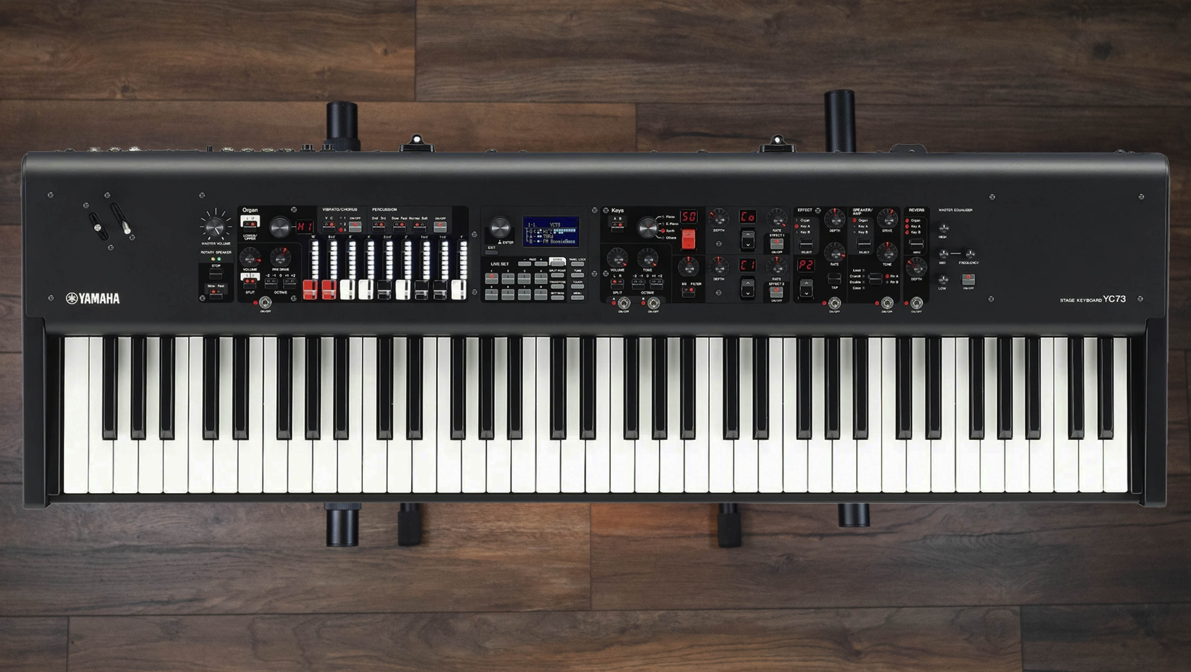 Yamaha YC73 Drawbar Organ & Stage Keyboard, 73 Key – A Strings