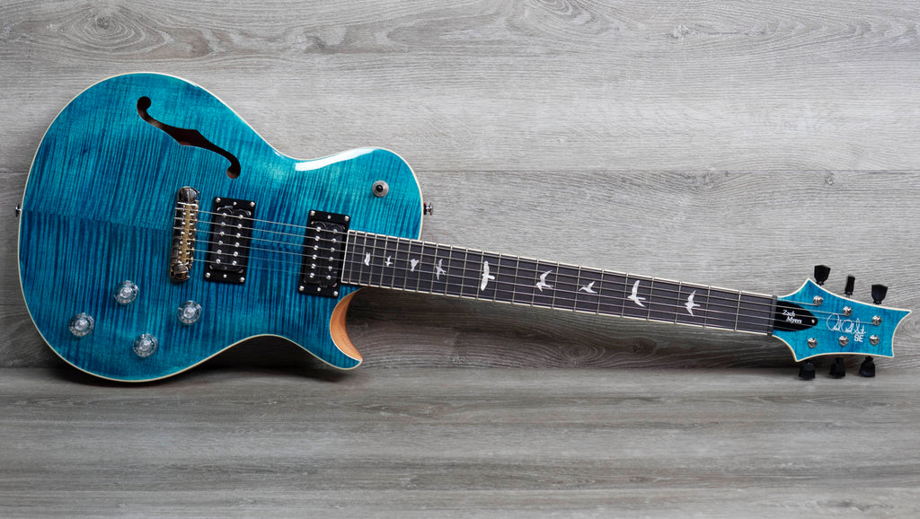 PRS SE Zack Myers シグネーチャーモデル　USED PRS SE Zach Myers Signature Semi Hollow Myers Blue – A Strings
