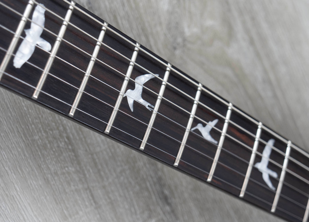 Pre-Owned PRS SE Limited Edition Zack Myers Stealth, Quilt Top, Grey Black Satin