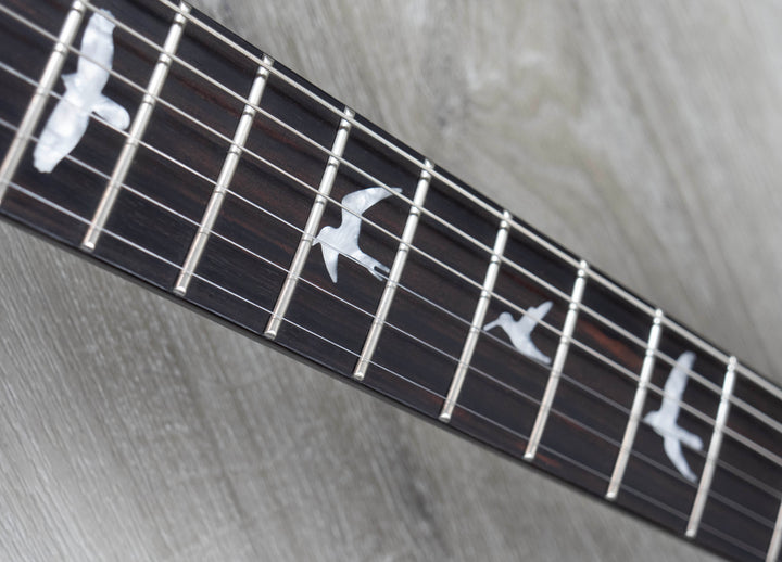 Pre-Owned PRS SE Limited Edition Zack Myers Stealth, Quilt Top, Grey Black Satin