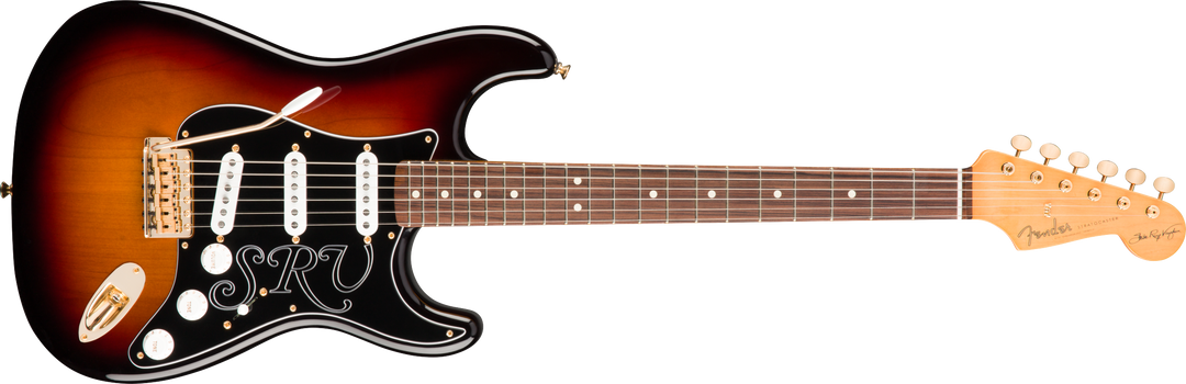 Fender Stevie Ray Vaughan Stratocaster, Pau Ferro Fingerboard, 3-colour Sunburst