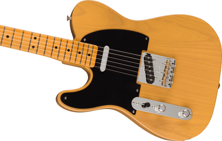Fender American Vintage II 1951 Telecaster Left-Hand, Maple Fingerboard, Butterscotch Blonde