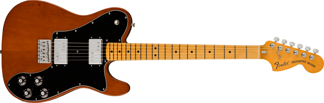 Fender American Vintage II 1975 Telecaster Deluxe, Maple Fingerboard, Mocha
