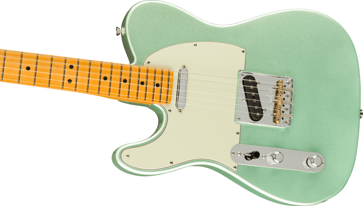 Fender American Professional II Telecaster Left-Hand, Maple Fingerboard, Mystic Surf Green