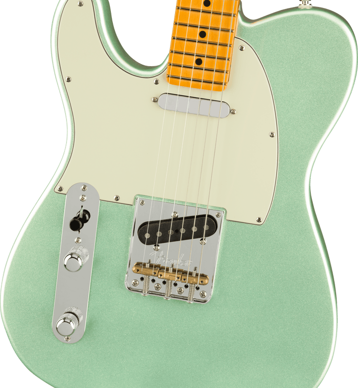 Fender American Professional II Telecaster Left-Hand, Maple Fingerboard, Mystic Surf Green