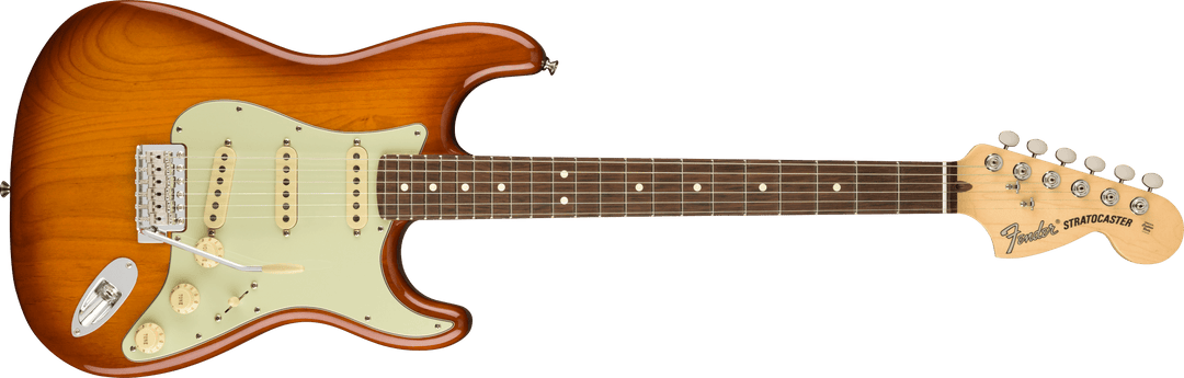 Fender American Performer Stratocaster, Rosewood Fingerboard, Honey Burst - A Strings