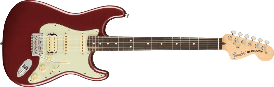 Fender American Performer Stratocaster HSS, Rosewood Fingerboard, Aubergine - A Strings