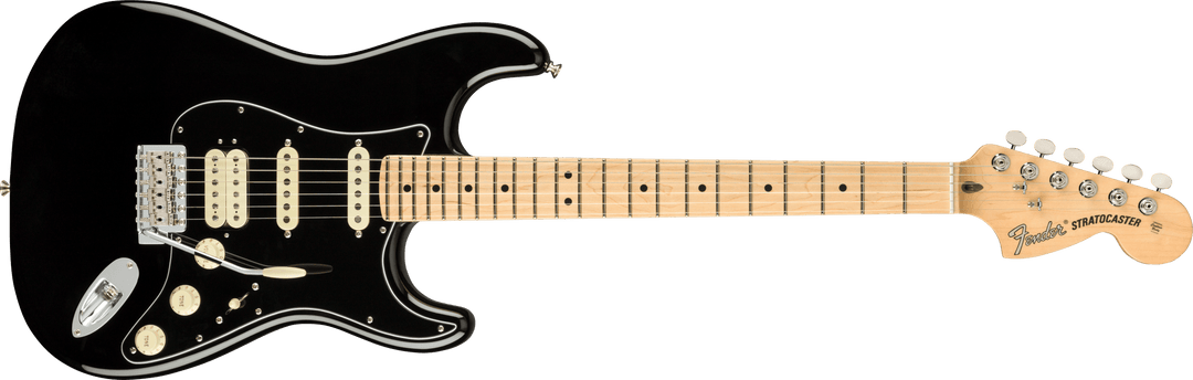 Fender American Performer Stratocaster HSS, Maple Fingerboard, Black - A Strings