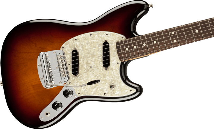 Fender American Performer Mustang, Rosewood Fingerboard, 3-Colour Sunburst - A Strings