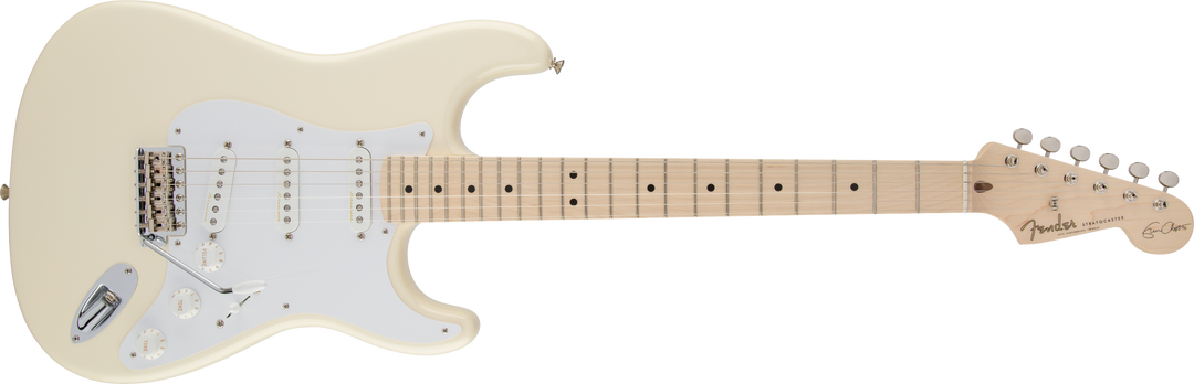 Fender Eric Clapton Stratocaster, Maple Fingerboard, Olympic White