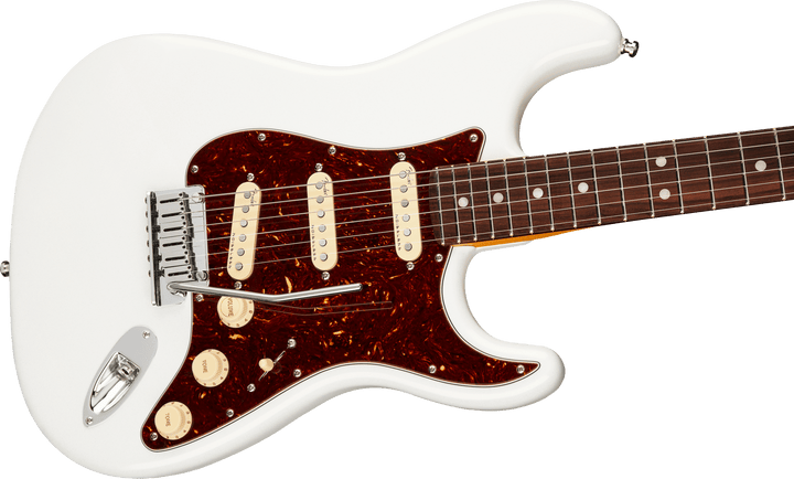 Fender American Ultra Stratocaster, Rosewood Fingerboard, Arctic Pearl