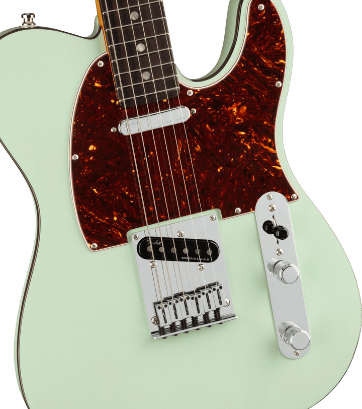 Fender Ultra Luxe Telecaster, Rosewood Fingerboard, Transparent Surf Green