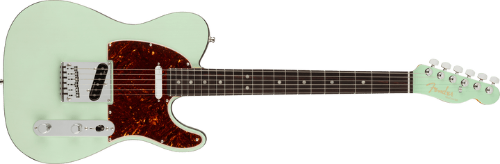 Fender Ultra Luxe Telecaster, Rosewood Fingerboard, Transparent Surf Green