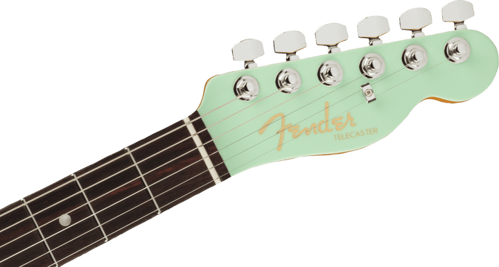 Fender Ultra Luxe Telecaster, Rosewood Fingerboard, Transparent Surf Green