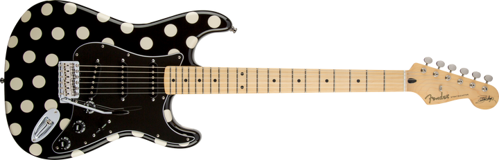 Fender Buddy Guy Standard Stratocaster, Maple Fingerboard, Polka Dot Finish